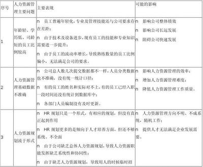 实施精细化人力资源管理目标和措施方案